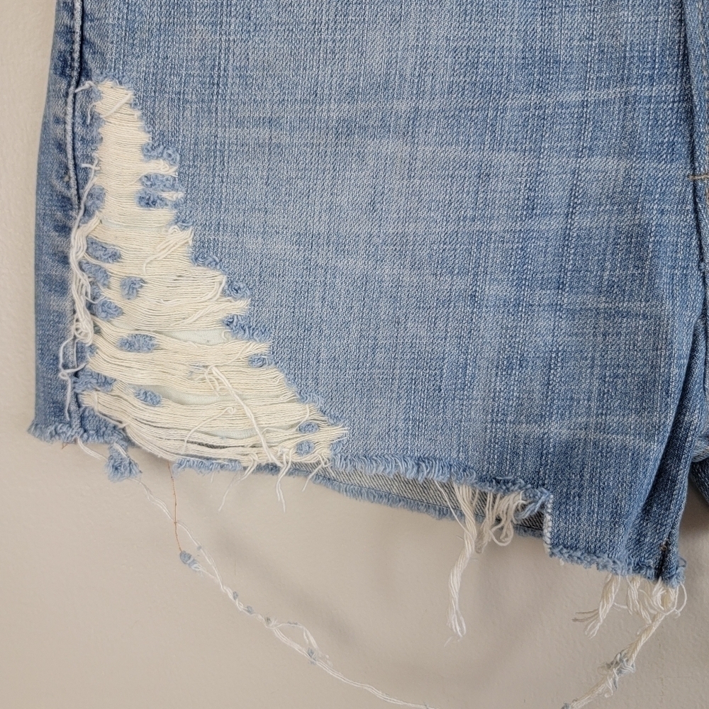 Levi's 2 569 Loose Cutoff Distressed High Rise Festival Jean Shorts Vintage Y2K - Picture 6 of 16